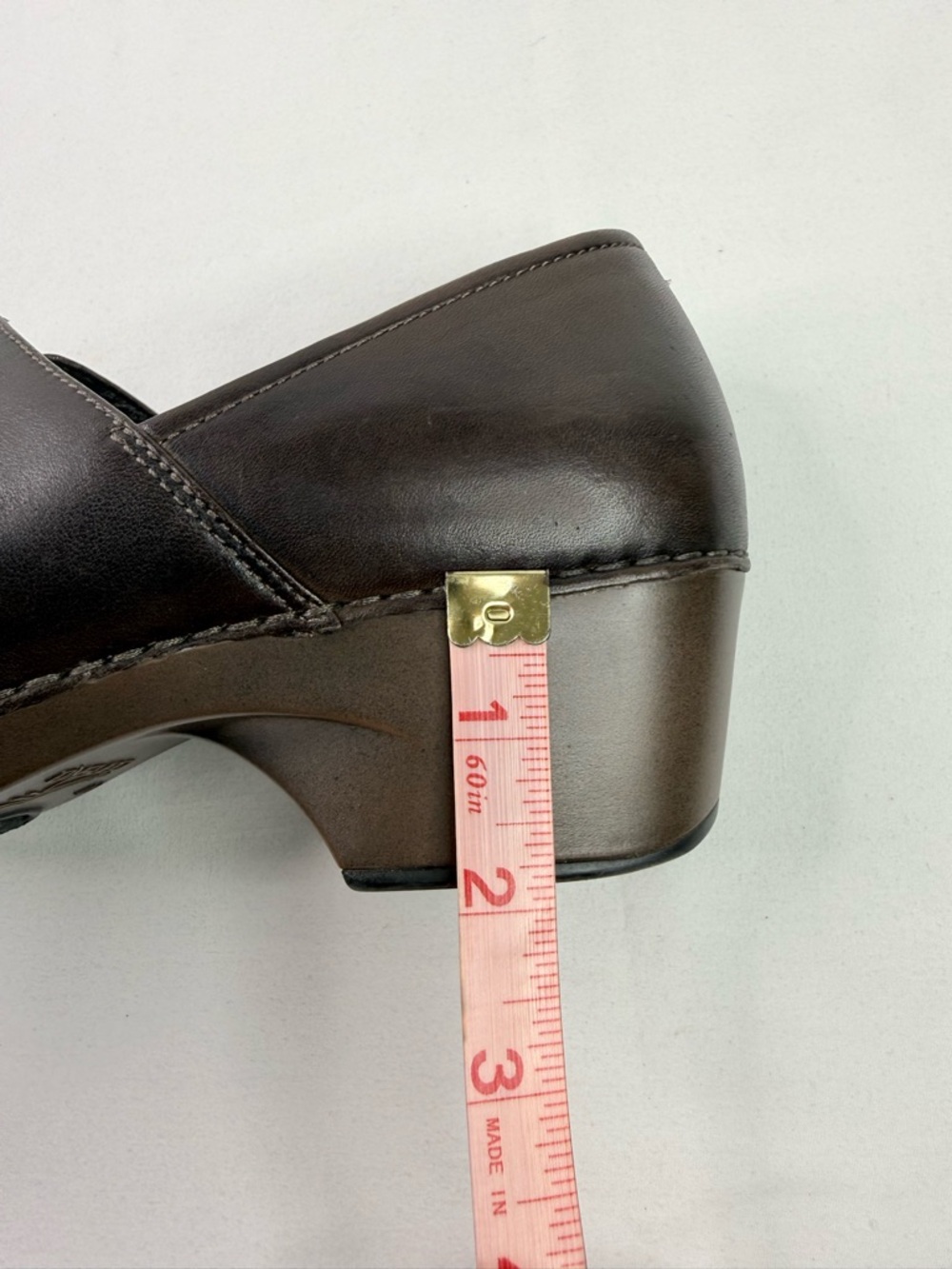 Dansko Tamara Leather Clog Women's Size 41 (10-10.5) Brown Comfort Shoe Slip-on - Picture 9 of 9